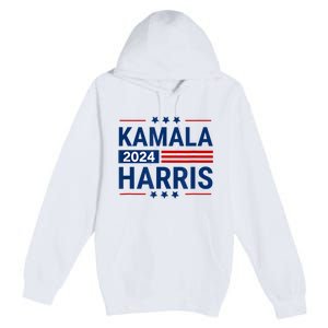 Kamala Harris 2024 Support First Presidente Usa Women Premium Pullover Hoodie