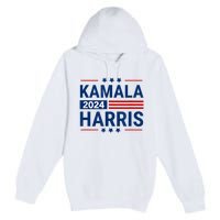 Kamala Harris 2024 Support First Presidente Usa Women Premium Pullover Hoodie