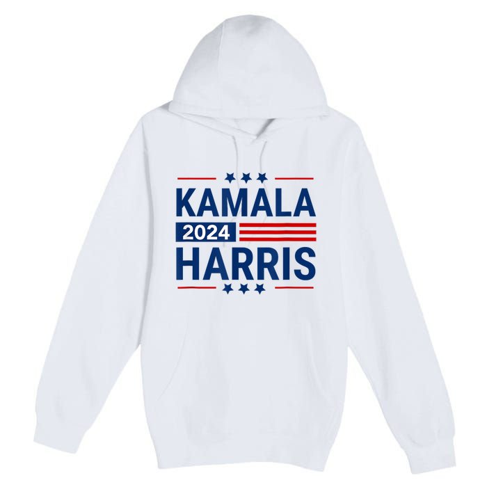 Kamala Harris 2024 Support First Presidente Usa Women Premium Pullover Hoodie