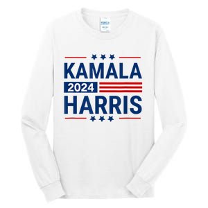 Kamala Harris 2024 Support First Presidente Usa Women Tall Long Sleeve T-Shirt