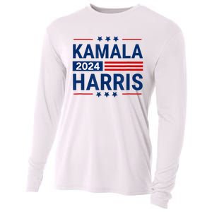 Kamala Harris 2024 Support First Presidente Usa Women Cooling Performance Long Sleeve Crew