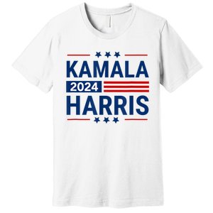 Kamala Harris 2024 Support First Presidente Usa Women Premium T-Shirt