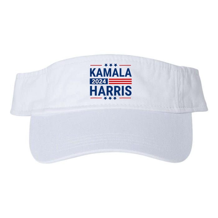 Kamala Harris 2024 Support First Presidente Usa Women Valucap Bio-Washed Visor