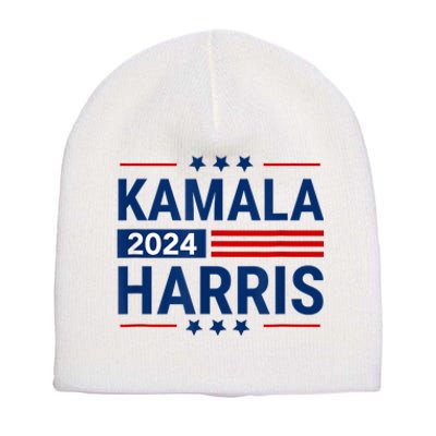 Kamala Harris 2024 Support First Presidente Usa Women Short Acrylic Beanie