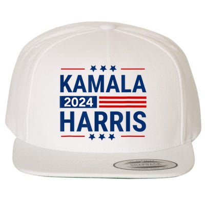 Kamala Harris 2024 Support First Presidente Usa Women Wool Snapback Cap