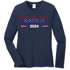 Kamala Harris 2024 Kamala For President Kamala2024 Ladies Long Sleeve Shirt