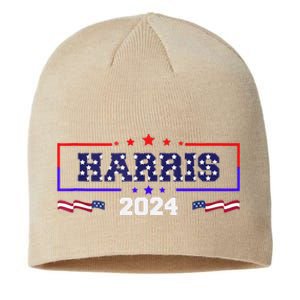 Kamala Harris 2024 Kamala For President Kamala2024 Sustainable Beanie