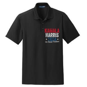 Kamaka Harris 2024 Dry Zone Grid Polo