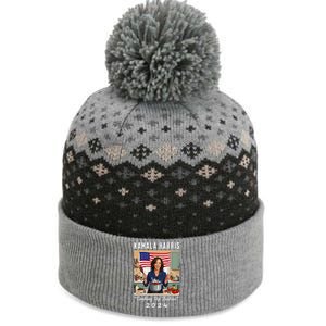 Kamala Harris 2024 Cooking Up Justice Fun Political The Baniff Cuffed Pom Beanie