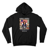 Kamala Harris 2024 Cooking Up Justice Fun Political Tall Hoodie