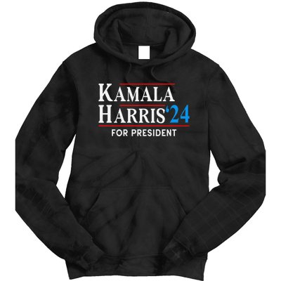 Kamala Harris 2024 For President Election Save Democracy Tie Dye Hoodie