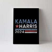 Kamala Harris 2024 For President Election Campaign Canvas