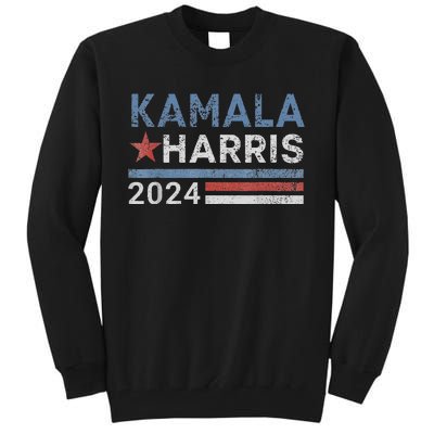 Kamala Harris 2024 For President Election Campaign Tall Sweatshirt