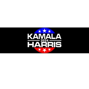 Kamala Harris 2024 For President Campaign Button Style Bumper Sticker