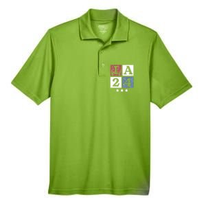 Kamala Harris 2024 Comma La Gift Men's Origin Performance Pique Polo