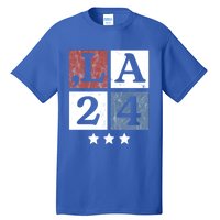 Kamala Harris 2024 Comma La Gift Tall T-Shirt