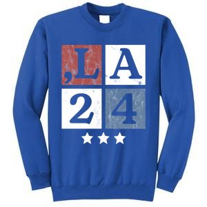 Kamala Harris 2024 Comma La Gift Tall Sweatshirt