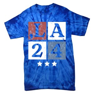 Kamala Harris 2024 Comma La Gift Tie-Dye T-Shirt