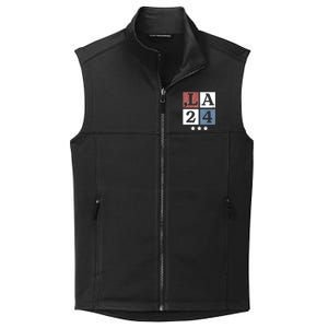 Kamala Harris 2024 Comma La Gift Collective Smooth Fleece Vest