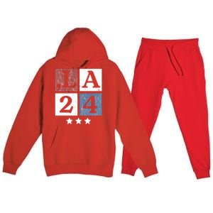 Kamala Harris 2024 Comma La Gift Premium Hooded Sweatsuit Set