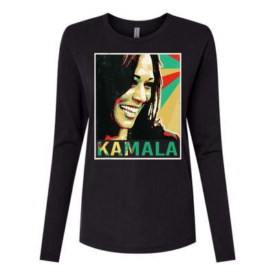 Kamala Harris 2024 Kamala For President Womens Cotton Relaxed Long Sleeve T-Shirt