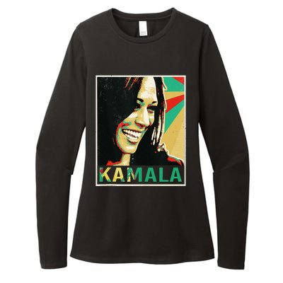 Kamala Harris 2024 Kamala For President Womens CVC Long Sleeve Shirt