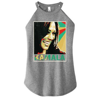 Kamala Harris 2024 Kamala For President Women's Perfect Tri Rocker Tank