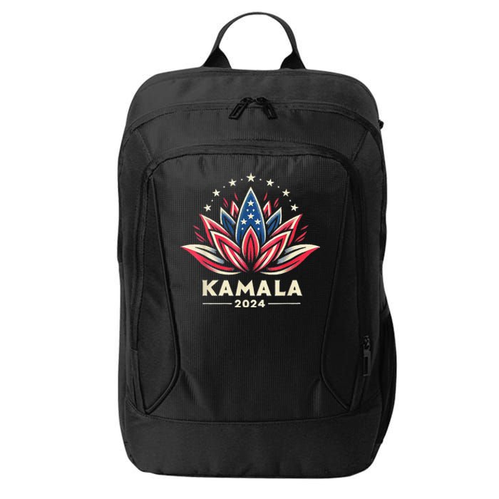 Kamala Harris 2024 Presidential Campaign American Lotus City Backpack