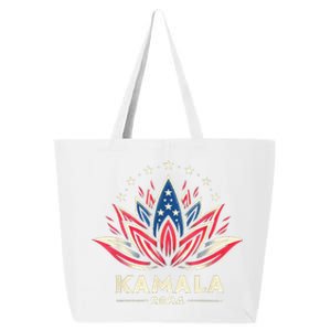 Kamala Harris 2024 Presidential Campaign American Lotus 25L Jumbo Tote