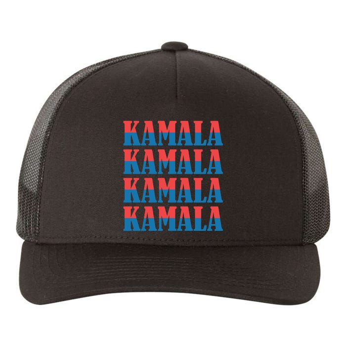 Kamala Harris 2024 President Harris Election Yupoong Adult 5-Panel Trucker Hat