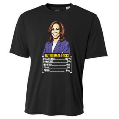 Kamala Harris 2024 For President Harris Versus Trump Facts Cooling Performance Crew T-Shirt