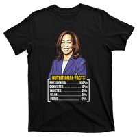 Kamala Harris 2024 For President Harris Versus Trump Facts T-Shirt