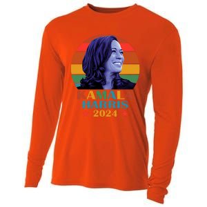 Kamala Harris 2024 Vote President Kamala Election 2024 Cooling Performance Long Sleeve Crew