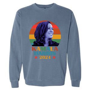 Kamala Harris 2024 Vote President Kamala Election 2024 Garment-Dyed Sweatshirt