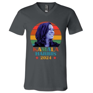 Kamala Harris 2024 Vote President Kamala Election 2024 V-Neck T-Shirt