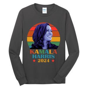 Kamala Harris 2024 Vote President Kamala Election 2024 Tall Long Sleeve T-Shirt