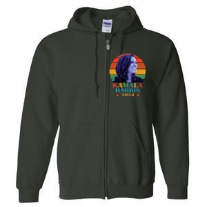 Kamala Harris 2024 Vote President Kamala Election 2024 Full Zip Hoodie