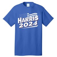 Kamala Harris 2024 For President I Am Speaking Vintage Flag Gift Tall T-Shirt