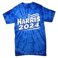 Kamala Harris 2024 For President I Am Speaking Vintage Flag Gift Tie-Dye T-Shirt