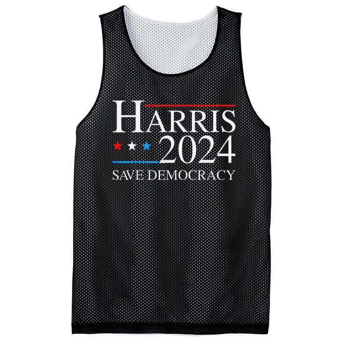 Kamala Harris 2024 Save Democratic Election Campaign Us Flag Mesh Reversible Basketball Jersey Tank