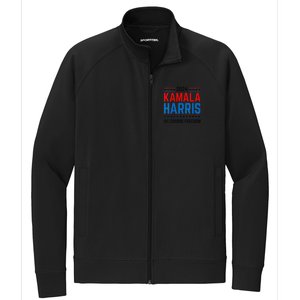 Kamala Harris 2024 We Choose Freedom Election Vote Democrat Stretch Full-Zip Cadet Jacket