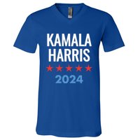 Kamala Harris 2024 For President Gift V-Neck T-Shirt