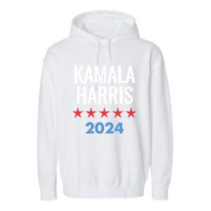 Kamala Harris 2024 For President Gift Garment-Dyed Fleece Hoodie