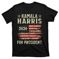 Kamala Harris 2024 For President Election Campaign T-Shirt