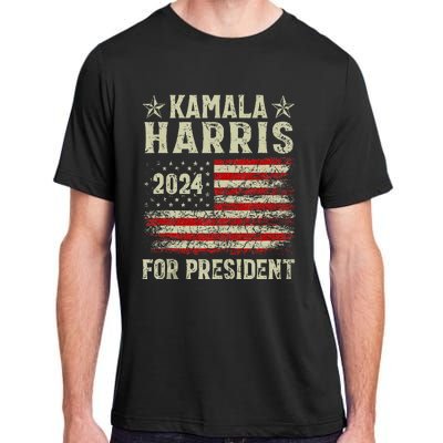 Kamala Harris 2024 For President Election Campaign Adult ChromaSoft Performance T-Shirt