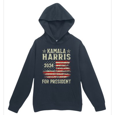 Kamala Harris 2024 For President Election Campaign Urban Pullover Hoodie