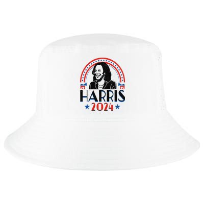 Kamala Harris 2024 Madam President Retro Vote Democrat Cool Comfort Performance Bucket Hat