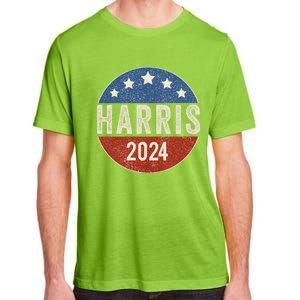 Kamala Harris 2024 For President Campaign Us Flag Adult ChromaSoft Performance T-Shirt