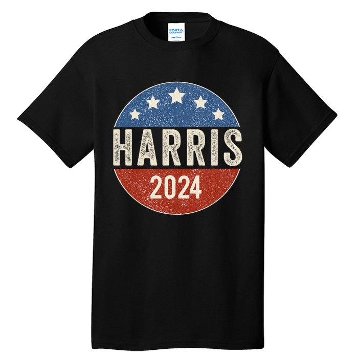 Kamala Harris 2024 For President Campaign Us Flag Tall T-Shirt