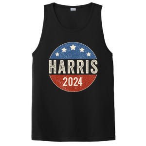 Kamala Harris 2024 For President Campaign Us Flag PosiCharge Competitor Tank